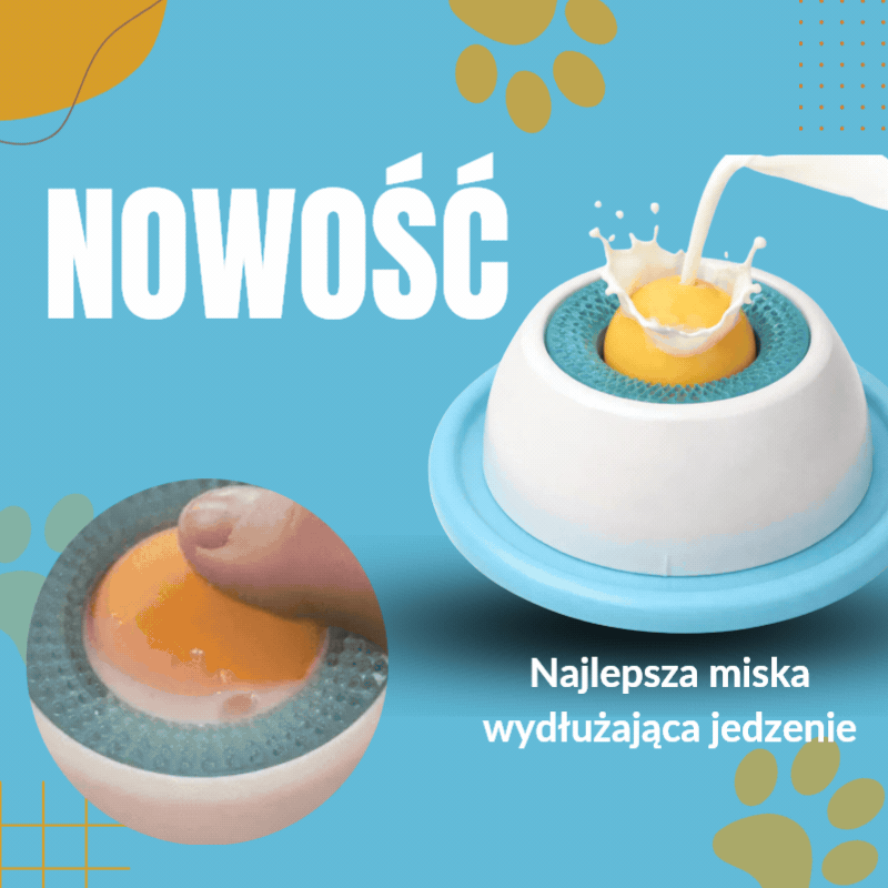 Slowen- Miska wydłużająca jedzenie dla psa