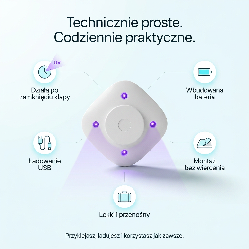 BACTILUX parametry techniczne i ładowanie